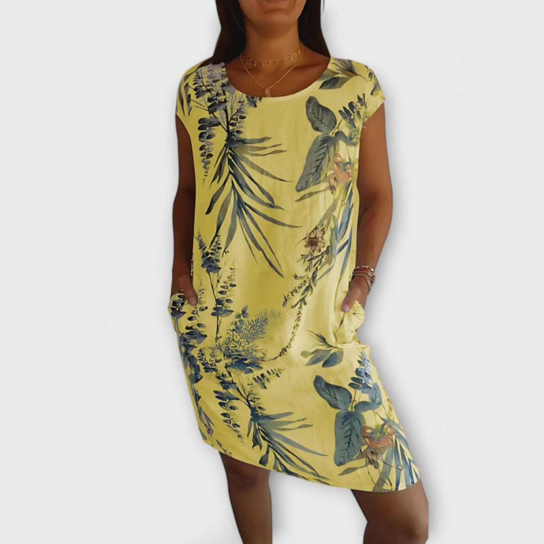 מרטינה - שמלה קיץ פרחונית רפויה