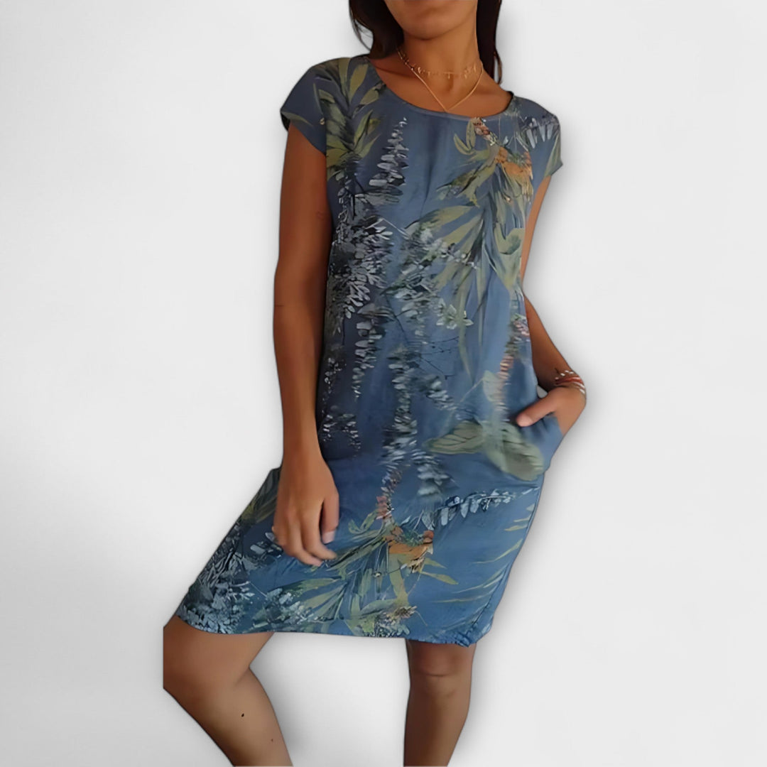 מרטינה - שמלה קיץ פרחונית רפויה