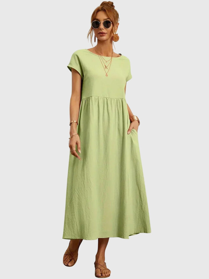 שמלת כיס קז'ואל רפויה ונוחה