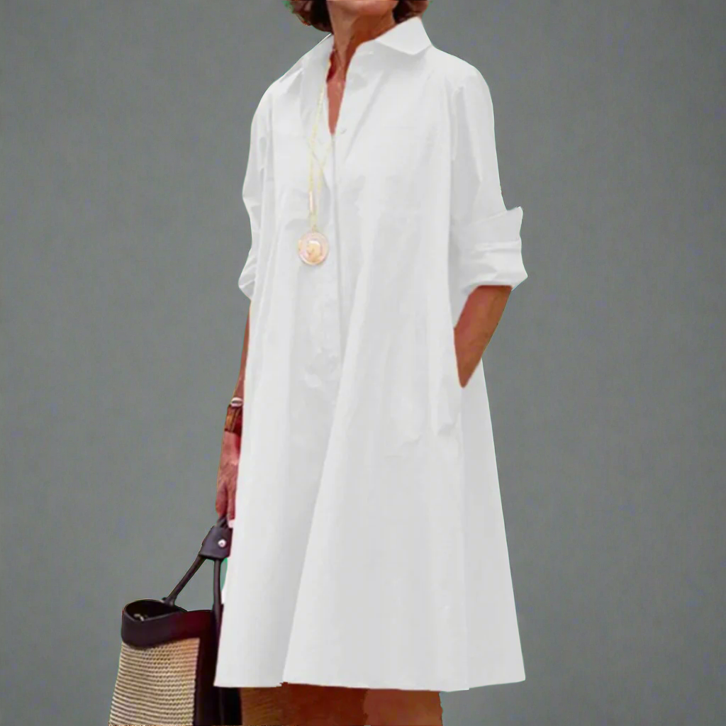 שמלות מידי קלאסיות עם שרוולים ארוכים