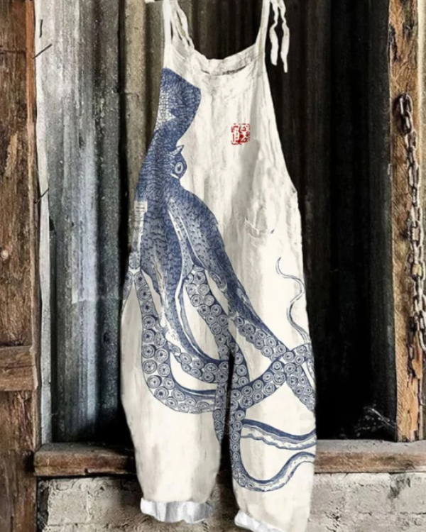 סרבל קל בעבודת יד בסגנון תמנון