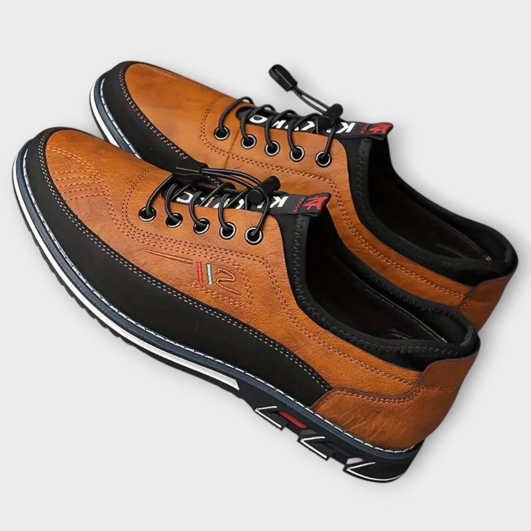 נעלי אוקספורד מעור בעבודת יד עם נוחות אלגנטית