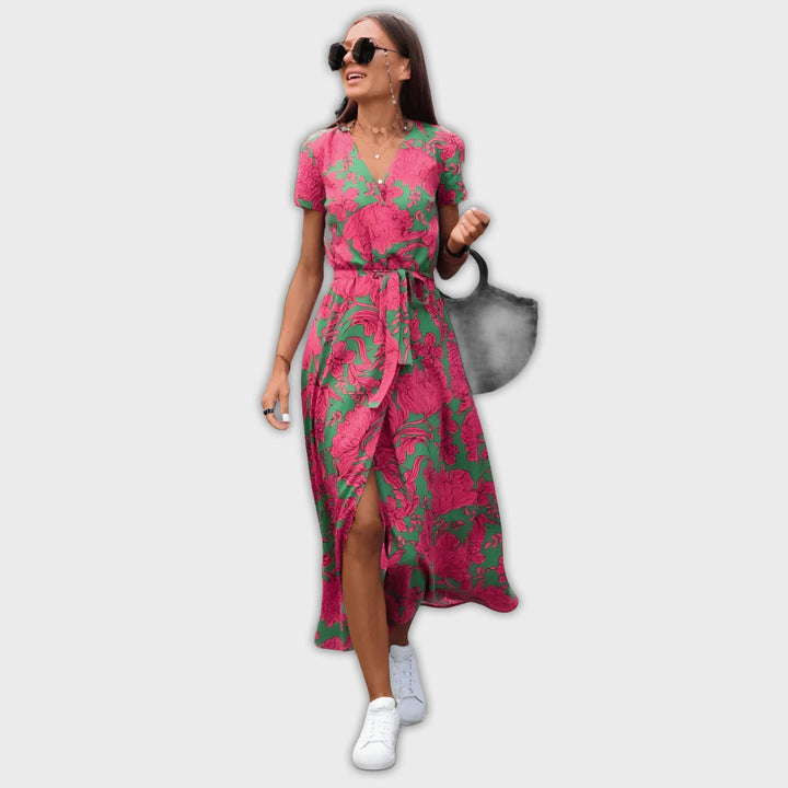 שמלת אביב אלגנטית