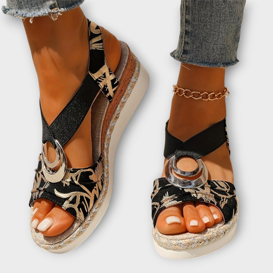 סנדלי רייז פלטפורמה נוחים ואלגנטיים