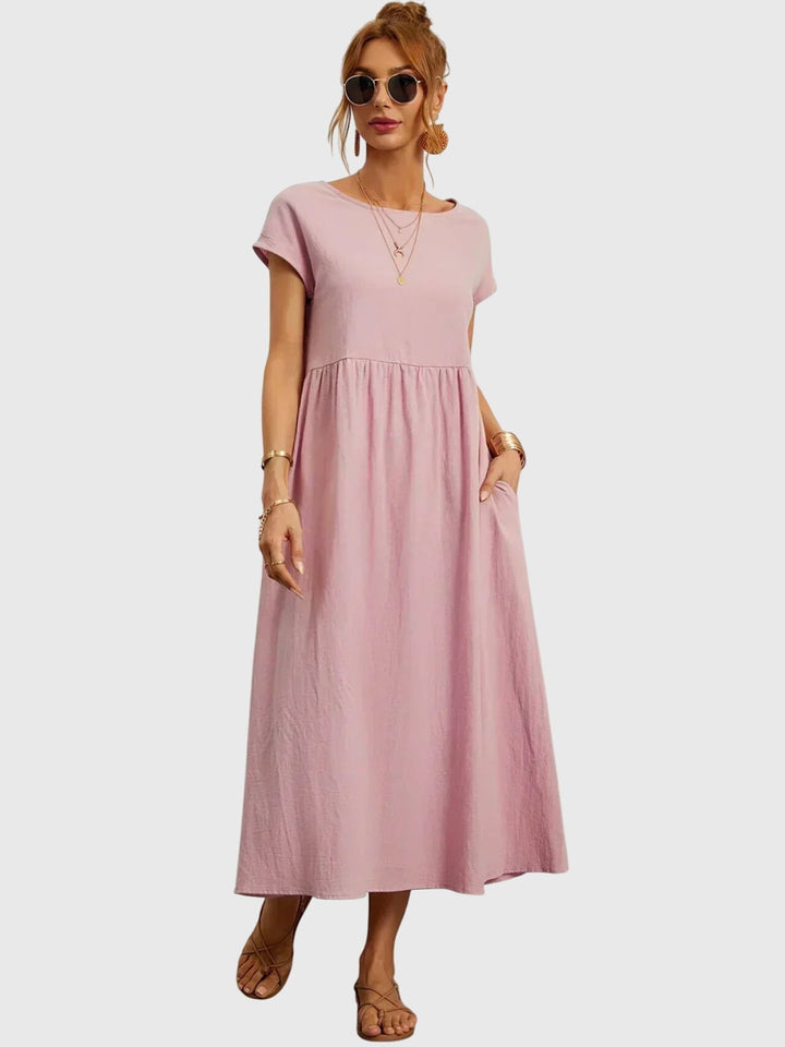 שמלת כיס קז'ואל רפויה ונוחה