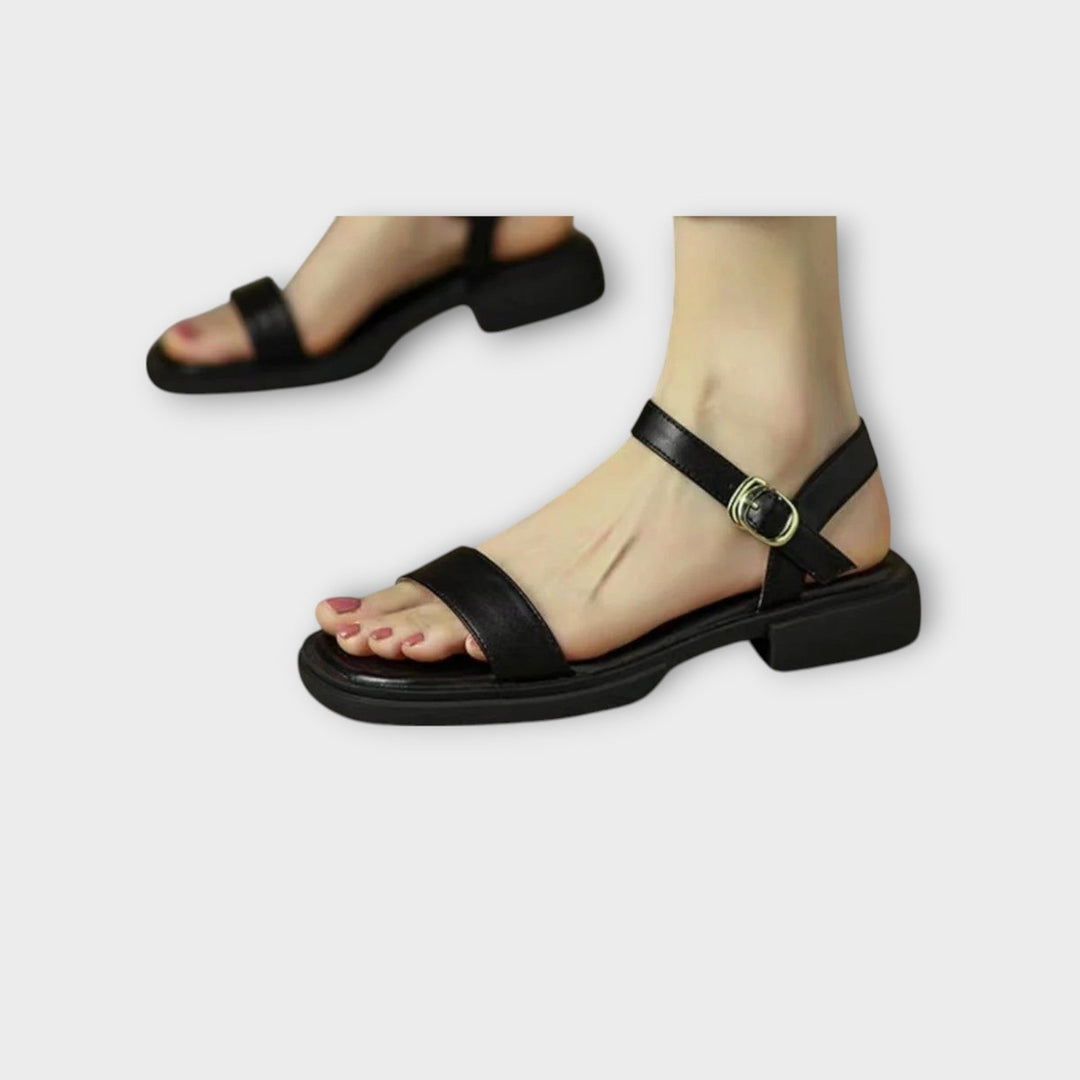 סנדלי אֵמֵלִין עם סוליה עבה ורצועה מתכווננת