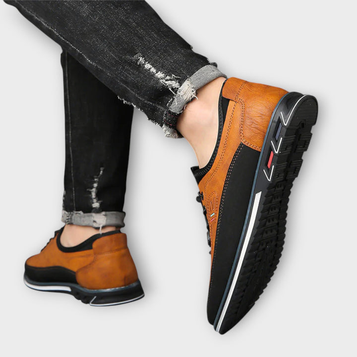 נעלי אוקספורד מעור בעבודת יד עם נוחות אלגנטית