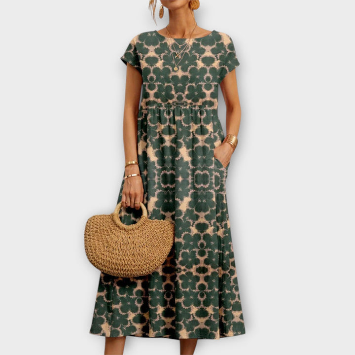 רוזלה - שמלת פרחים אלגנטית