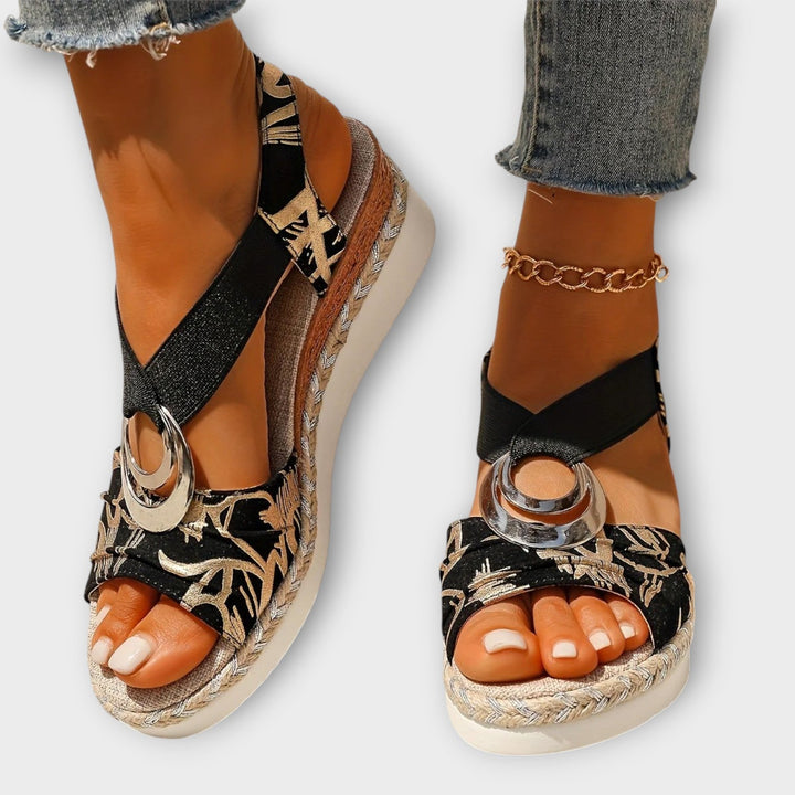 סנדלי רייז פלטפורמה נוחים ואלגנטיים