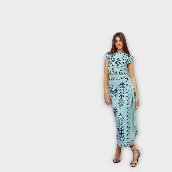 קמילה - טופ וחצאית משלימים